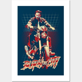 keanu ride pop art Posters and Art